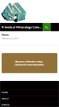 Mobile Screenshot of friendsofmineralogycolorado.org